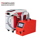 Triumph 1500W 4 in 1 Integrated Fiber Laser Welding cleaning rust remover Machine 220V Single Phase Handheld Laser Welder Machine with Auto Wire Feeder