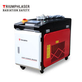 Triumph Laser Rust Remover 1500W 2000W Laser Rust Removal Machine Continuous Hand-held Fiber Laser Cleaning Machine for Metals with Rust Paint Oil Dirt Stains Coating Remover Laser Cleaner Machine