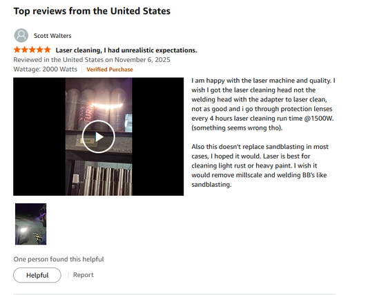 Real Customer Feedback on Our 4-in-1 Laser Welding & Cleaning Machine