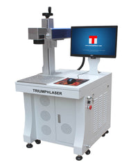 Triumph 30W Fiber Laser Marking deep Engraving Machine Metal polymers Parts Marker Engraver Rotary jewllery Silver Cutting Firearms 110x110 and 200x200mm Lens